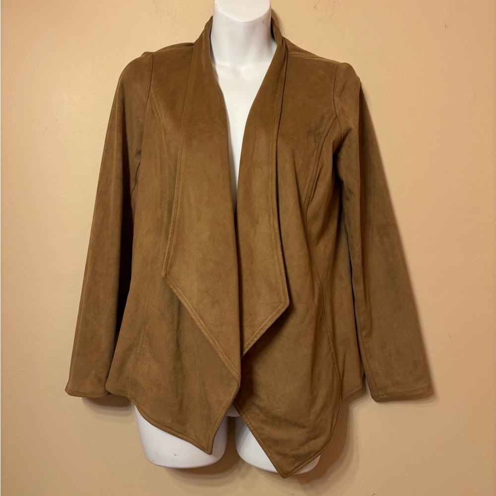 JM Collection light Brown/caramel Women's Blazer